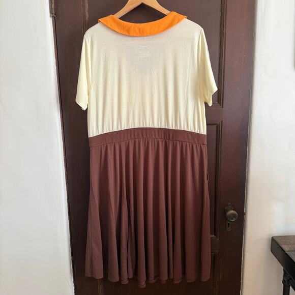 DISNEY x TORRID | Pixar Up Russel Wilderness Explorer Retro Style Dress | 2X - Picture 3 of 9